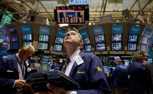 La Bourse de New York le 4 août 2011.