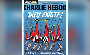 La une de «Charlie Hebdo» du 30 août sur les victimes de la tempête Harvey.