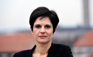 La porte-parole d'EELV, sandrine Rousseau, le 17 décembre 2013 à Lille