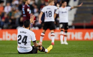Ezequiel Garay lors de Valence-Celta Vigo, le 1er février 2020.
