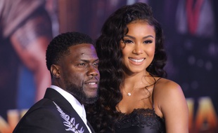 L'acteur Kevin Hart et son épouse Eniko Parrish