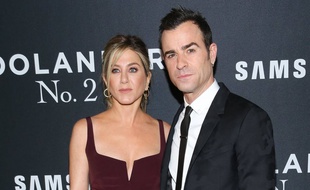 L'actrice Jennifer Aniston et son époux, Justin Theroux