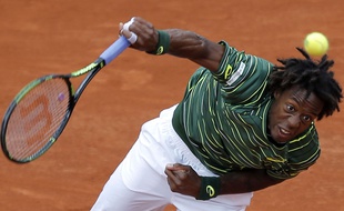 Gaël Monfils à Roland-Garros le 29 mai 2015.