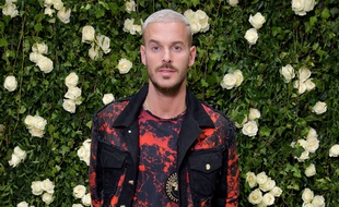 Matt Pokora le 28 septembre 2017, de retour à Paris pour la Fashion Week