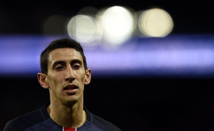 Angel Di Maria lors du match entre PSG et Troyes le 28 novembre 2015.