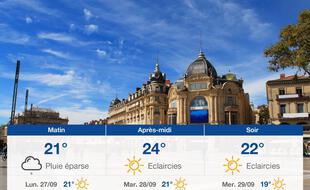 Météo Montpellier: Prévisions du dimanche 26 septembre 2021
