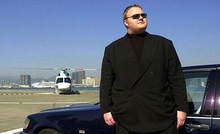 Kim Schmitz, connu plus tard sous le nom de Kim Dotcom, en 1999 à Hong Kong.