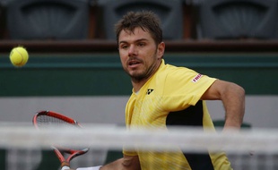 Stanislas Wawrinka le 26 mai 2014 à Roland-Garros.