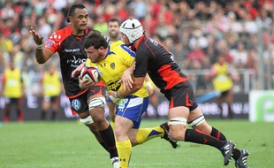 Le pilier de Clermont Thomas Domingo, ici face à Toulon, le 19 septembre 2010