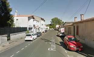 L'agression a eu lieu dans la rue Papon à Langon, près de Bordeaux.