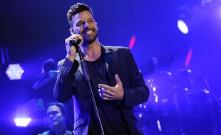 Le chanteur Ricky Martin.