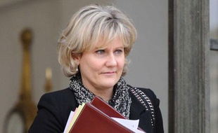 Nadine Morano au palais de l'Elysée, à Paris, le 11 janvier 2012.