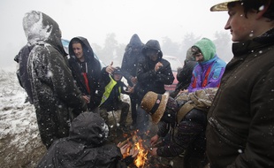 Les participants au Teknival 2019, qui s'est déroulé dans la Creuse ce week-end, ont dû affronter des chutes de neige.