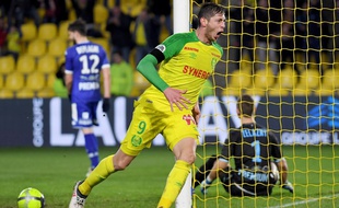 Emiliano Sala, auteur de son 12e but de la saison en L1.