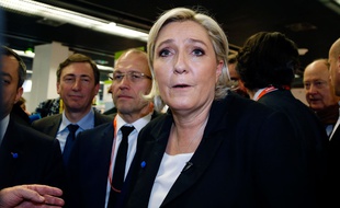 Marine Le Pen, ici à Paris le 1er février 2017.