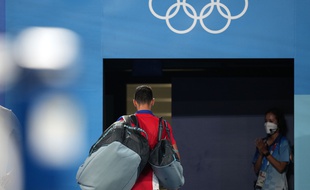 Pas de golden slam pour Novak Djokovic. (Xinhua/Li Ga) - Li Ga Credit:CHINE NOUVELLE
