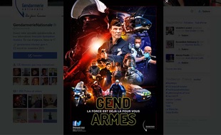Capture écran du compte Twitter de la gendarmerie nationale, le 16 décembre 2015.