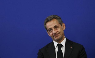 L'ancien président Nicolas Sarkozy, à Nice le 10 mars 2014
