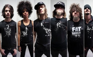 Le groupe de musique Shaka Ponk