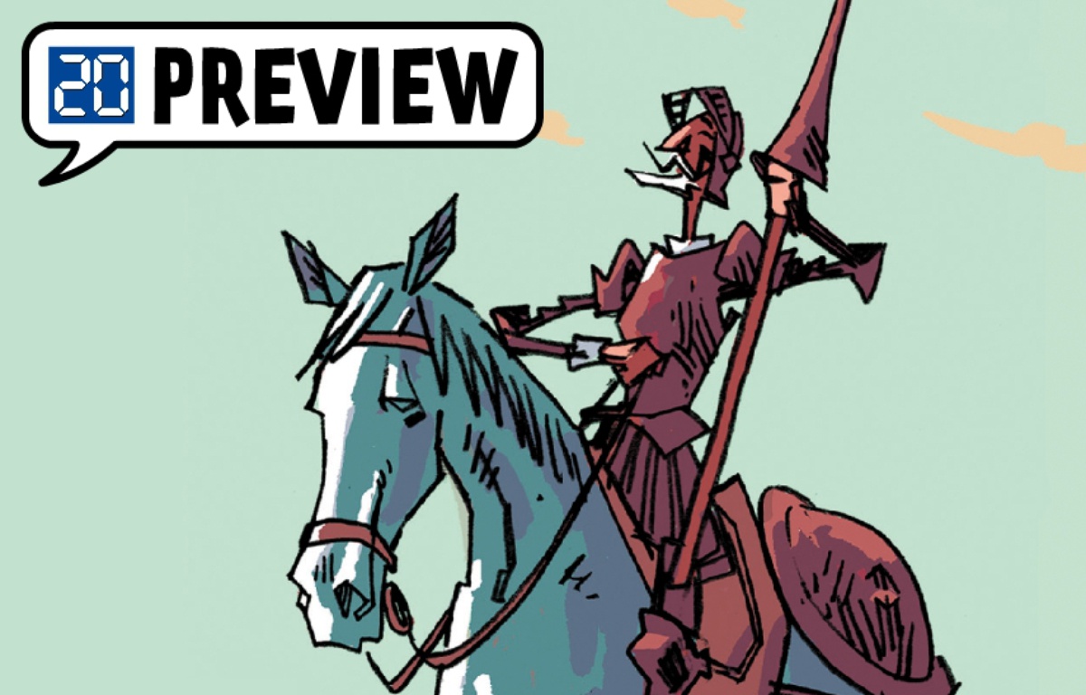 Don Quichotte De La Manche Mots Croisés Preview BD: Découvrez les 11 premières planches du magistral «Don Quichotte»  de Rob Davis