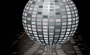 Dans une discothèque. Illustration.