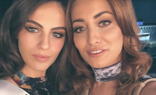 Le selfie réalisé par Miss Irak et Miss Israël.