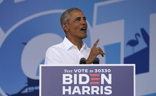 Barack Obama en meeting pour Joe Biden, son ancien vice-président