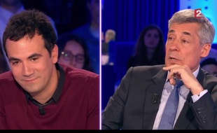 Henri Guaino et Alex Goude, le 18/06/2015 sur France 2.