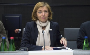 Florence Parly, ministre de la Défense française, en Estonie le 7 septembre 2017.