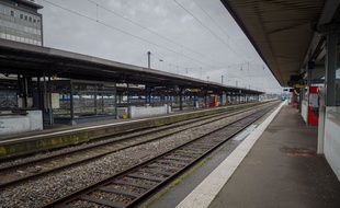 La gare SNCF de Nantes (Illustration).