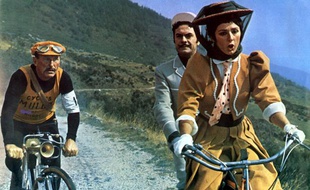 Bourvil (à gauche) dans le film «Les Cracks» d'Alex Joffé (1968).