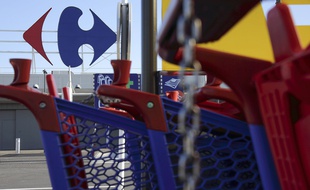Illustration de l'enseigne Carrefour.