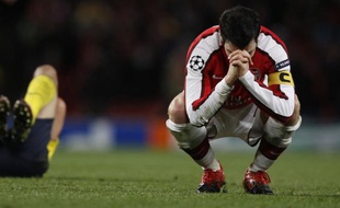 Cesc Fabregas, le 31 mars 2010 à Londres.