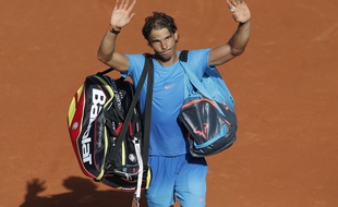 Rafael Nadal après sa défaite face à Djokovic à Roland-Garros,