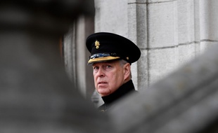 Le Prince Andrew à Bruges en Belgique, le 7 septembre 2019.