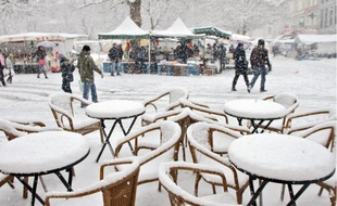 L'hiver approche. Les Lillois ont pu s'en rendre compte hier.