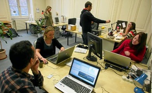 L'atelier des médias est l'un des sites de coworking de la région lyonnaise.