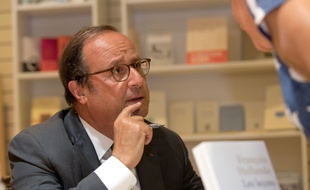 François Hollande au Creusot, le 5 septembre 2018.