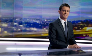 Manuel Valls lors de son intervention au 20h de TF1, le 7 décembre 2015