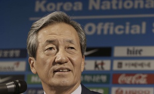 Chung Mong-joon, candidat à la présidence de la Fifa, le 3 septembre 2015.