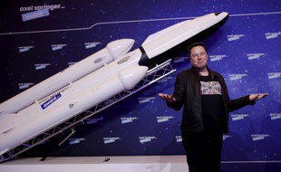 Elon Musk, patron de SpaceX, le 1er décembre 2020.