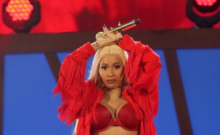 La chanteuse Cardi B au Global Citizen Festival en 2018