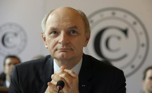 Didier Migaud le 11 février 2015 à la Cour des comptes à Paris
