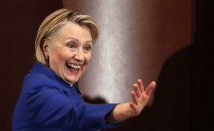 Hillary Clinton à New York.