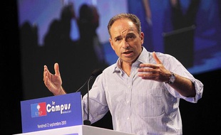 Jean-François Copé à Marseille, lors de l'université d'été de l'UMP, le 2 septembre 2011.
