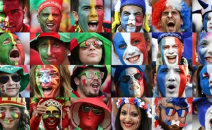 Qu'ils soient français ou portugais, pour les supporteurs c'est le grand jour...