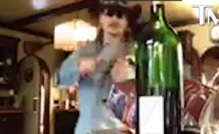 Johnny Depp, capture vidéo TMZ
