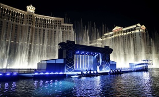 L'hôtel-casino Bellagio de Las Vegas le 15 août 2015.