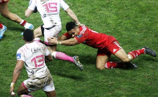 Bonneval en action face au Munster, le 9 janvier 2016.