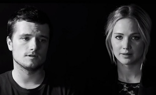 Josh Hutcherson et Jennifer Lawrence dans un spot contre le virus Ebola